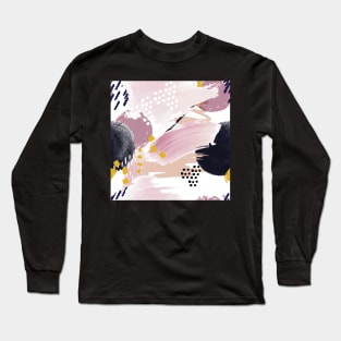 Hand Painted Abstract | Urban Finery Long Sleeve T-Shirt